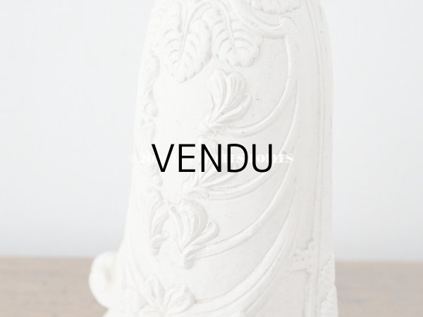 画像8: 1900年代 アンティーク 菫のオーナメント 石膏製 スミレ柄 (8)