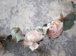 画像11: 19世紀末 アンティーク 小さな薔薇の布花のティアラ 　パウダーピンク (11)