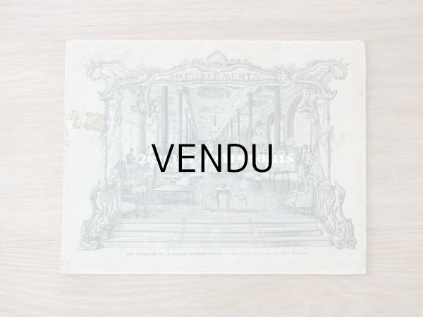 画像3: 1905年 アンティーク ボンマルシェのカタログ　椅子　＆　デコレーション SIEGES ARTISTIQUES AMEUBLEMENTS - AU BON MARCHE - (3)
