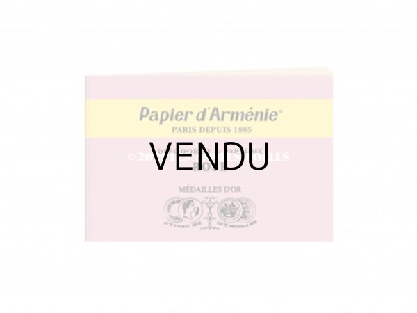 画像1: PAPIER D'ARMENIE ROSE 紙のお香のカルネ 薔薇の香り (1)