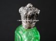 画像10: アンティーク ウラングラスの携帯用パフュームボトル 気付け用の小瓶 (10)