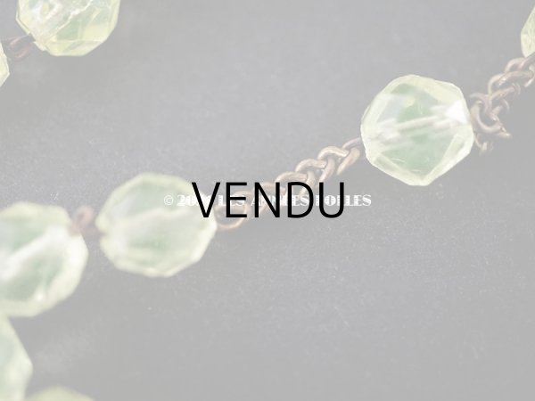 画像7: アンティーク ウラングラスのロザリオ 大粒　８mm ルルドの泉のスヴニール (7)