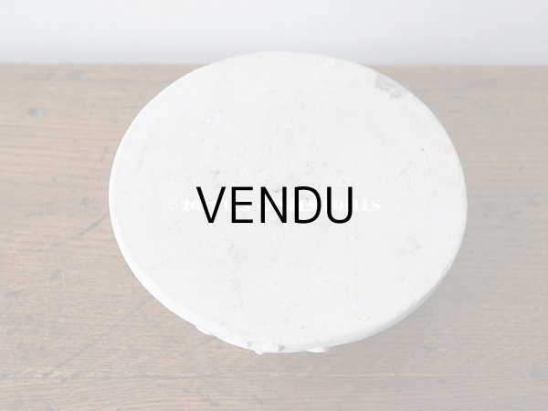 画像8: アンティーク マリア像の大きな台座　石膏製 (M）　1854年12月8日　ROME 17.5×6cm (8)