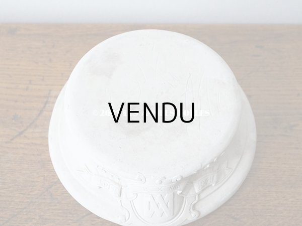 画像7: アンティーク マリア像の大きな台座　石膏製 (M）　1854年12月8日　ROME 17.5×6cm (7)