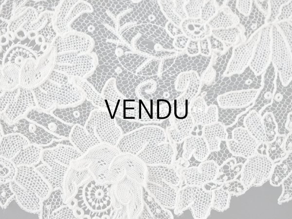 画像18: 【セール対象外】19世紀末  アンティーク 幅広18cm　ポワンドローズ　ニードルレース 3.3m  『ポワン・ド・ガーズ』『ポワン・ド・ローズ』  (18)