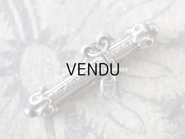 画像3: アンティーク ドール用 シルバー製　とても小さなニードルケース シャトレーヌ用 (3)