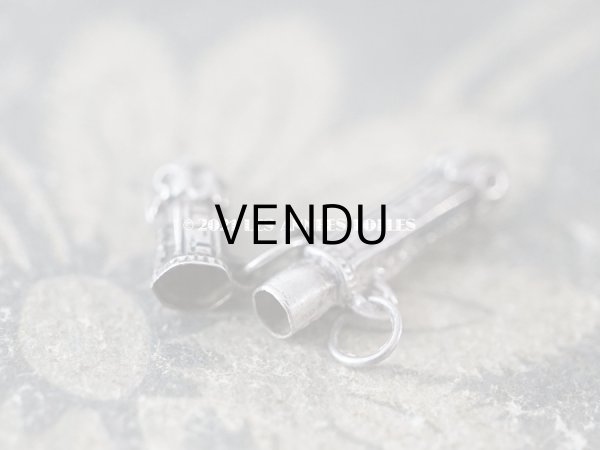 画像7: アンティーク ドール用 シルバー製　とても小さなニードルケース シャトレーヌ用 (7)