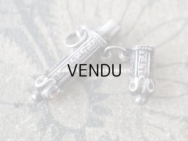 画像6: アンティーク ドール用 シルバー製　とても小さなニードルケース シャトレーヌ用 (6)