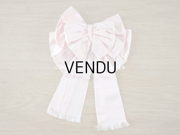 画像5: アンティーク 少女のドレス用  ベビーピンクのリボン  (5)