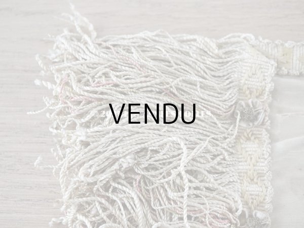 画像16: 【クリスマスセール2021対象外】アンティーク リボン刺繍のパネル 薔薇の花かご　＆　鈴蘭 (16)