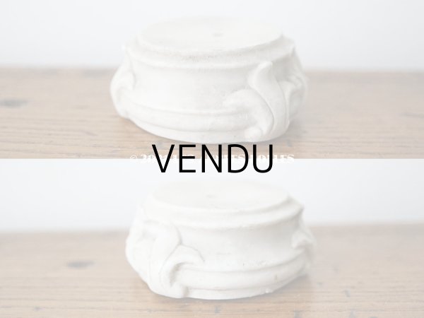 画像7: 【クリスマスセール2021対象外】1900年代 アンティーク とても小さな マリア像の台座 セラミック製  (7)