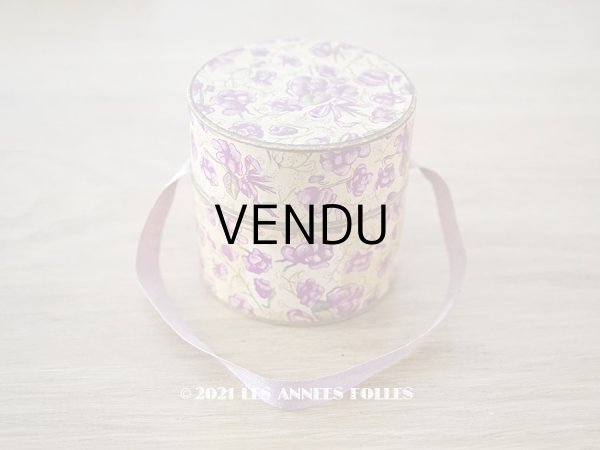 画像1: 【クリスマスセール2021対象外】アンティーク 菫の砂糖菓子の紙箱 VIOLETTES DE TOULOUSE (1)