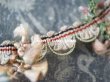 画像3: 【クリスマスセール2021対象外】19世紀末 アンティーク シルク＆コットン製　ロココトリム 5色のパスマントリー (3)