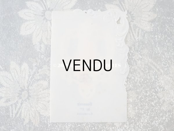 画像6: 1900年代 アンティーク  初聖体のカニヴェ プルミエール・コミュ二オン セルロイド製 (6)