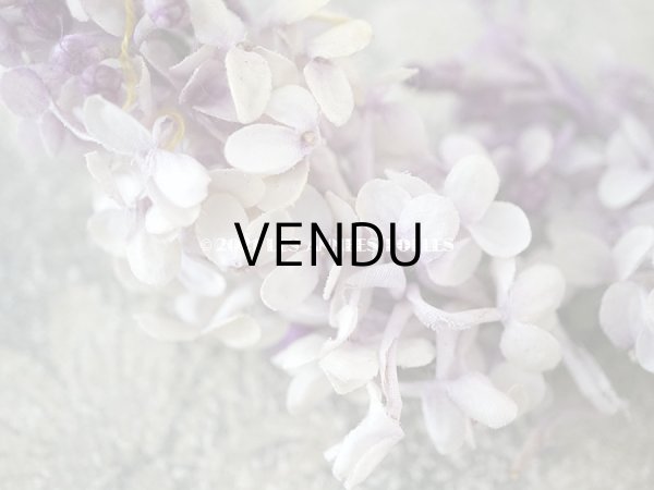 画像8: アンティーク ライラックの布花  ティアラ (8)