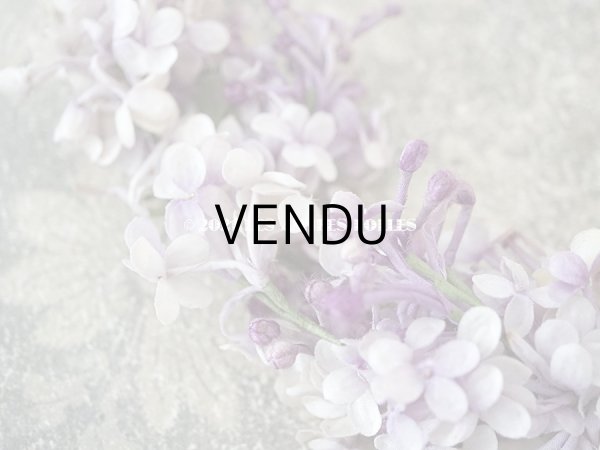 画像6: アンティーク ライラックの布花  ティアラ (6)