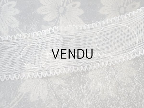 画像5: 1920年代 アンティーク 　ピコット付きチュールレース 約10mのセット　2種類 (5)