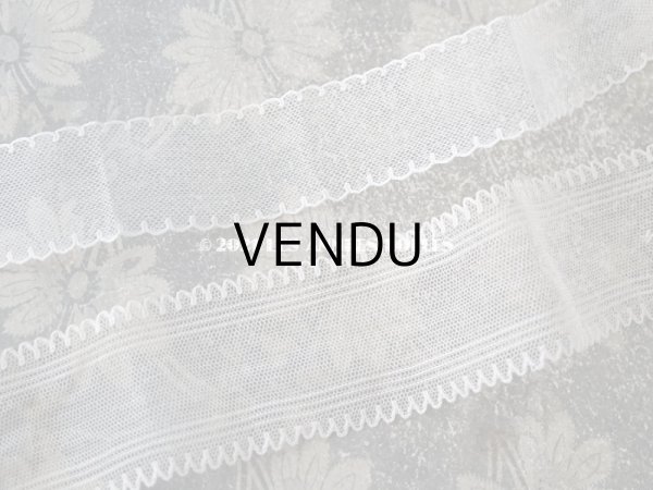 画像3: 1920年代 アンティーク 　ピコット付きチュールレース 約10mのセット　2種類 (3)