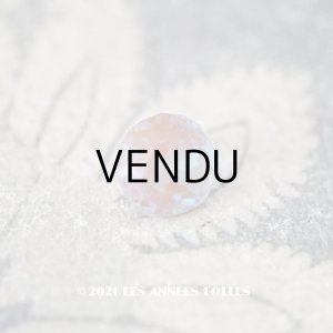 画像: 【セール対象外】アンティーク サフィレットのルース 7mm　カット入り  