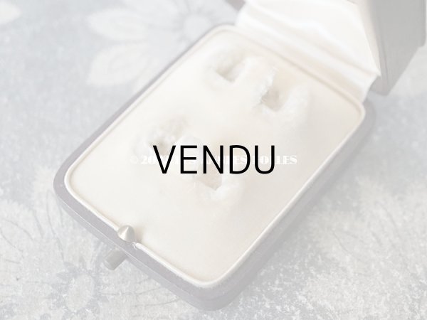 画像2: アンティーク 本革製 ジュエリーボックス  ボルドー (2)