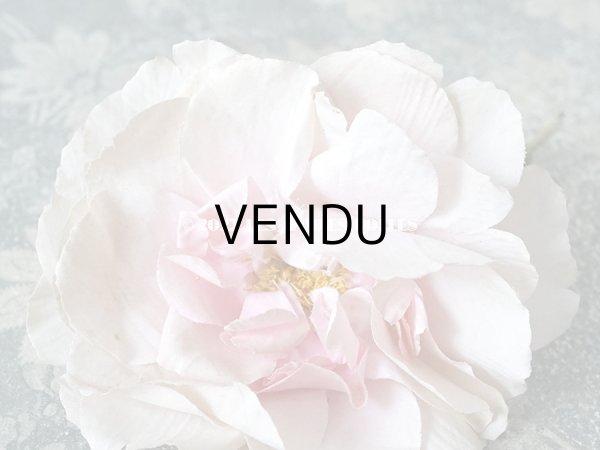 画像3: 1900年代 アンティーク　薔薇の大きな布花 パウダーピンク (3)