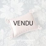 画像: 19世紀末 アンティーク  シルク製 サシェ パフュームリーの小さなクッション 淡いピンク   - VIOLET PARIS -