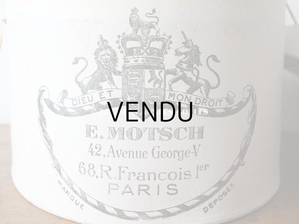 画像10: アンティーク ハットボックス - MOTSCH -  (10)