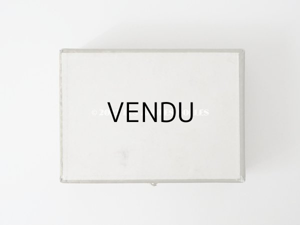 画像4: 19世紀末 アンティーク レースペーパー＆リボン付き　パフュームボックス 薔薇＆勿忘草　 (4)