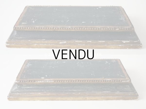 画像5: 19世紀 アンティーク  ナポレオン3世時代  黒い木製の台座 (5)