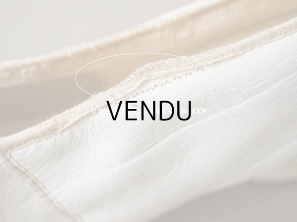 画像10: 新品同様　1900年代  アンティーク ウェディング シューズ  (10)