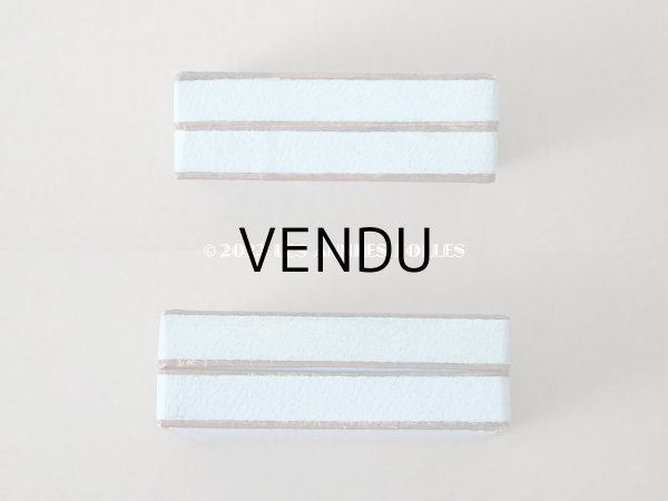 画像7: 1900年代 アンティーク ジュエリーボックス 淡いブルー (7)