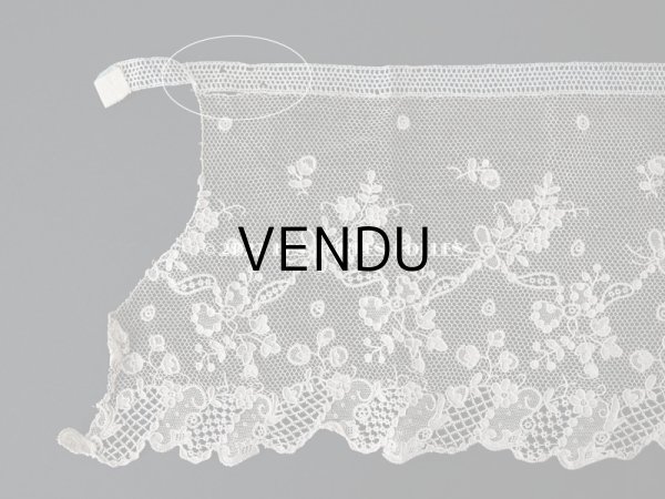 画像19: 18世紀 ルイ15世時代　 アンティーク ニードルレース アランソンレース 幅広 2.2m【　ポワン・ダランソン（アランソン） 】13cm幅 (19)