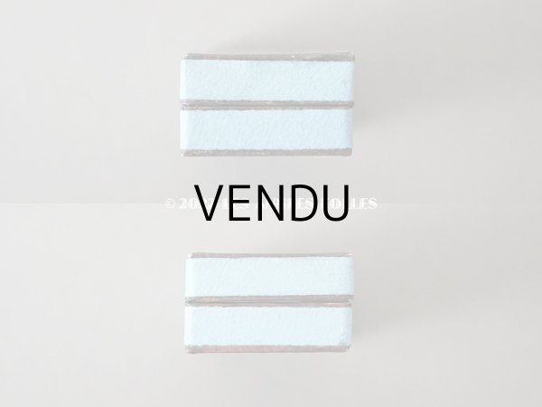 画像8: 1900年代 アンティーク ジュエリーボックス 淡いブルー (8)