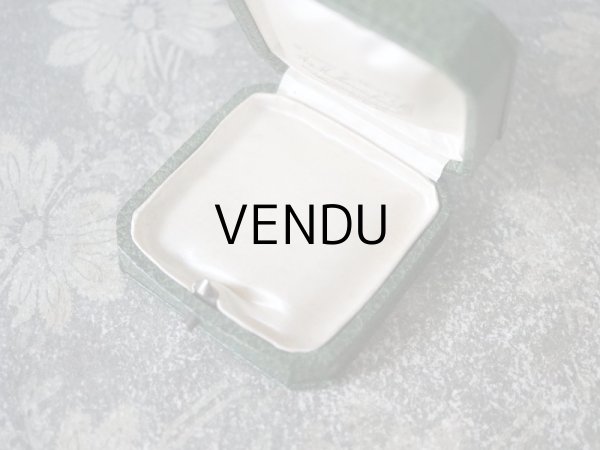 画像9: 1900年代 アンティーク ジュエリーボックス 金彩入り グリーン (9)