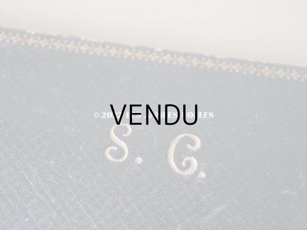 画像4: アンティーク レタリングセット用 金彩＆イニシャル入りのボックス (4)