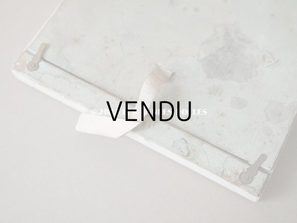 画像8: アンティーク  リボン装飾の大きなフォトフレーム　王冠のトレードマーク パリのアトリエ (8)