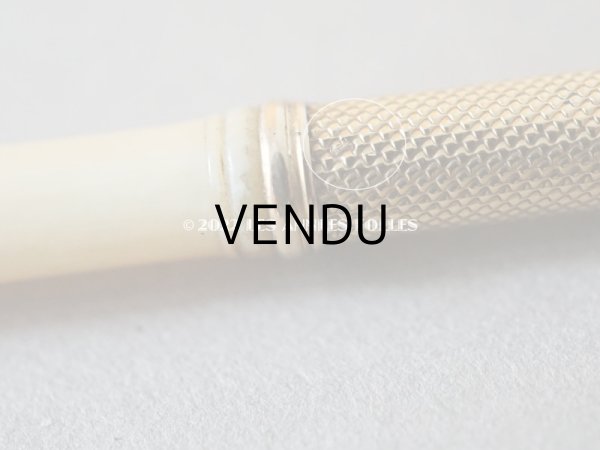 画像6: 19世紀末 アンティーク ペン軸 薔薇のモチーフ ゴールド(18K） (6)