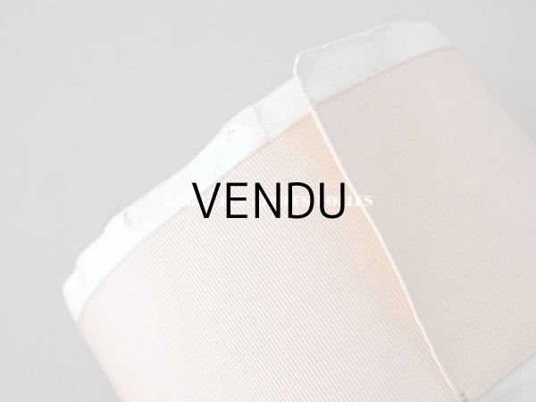 画像6: 未使用 1900年代 アンティーク 幅広 グログランリボン 淡いピンクオレンジ 10m 幅5.4cm COMPTOIR DE RUBANS COLORIS 406 - AUX GALERIES LAFAYETTE - (6)