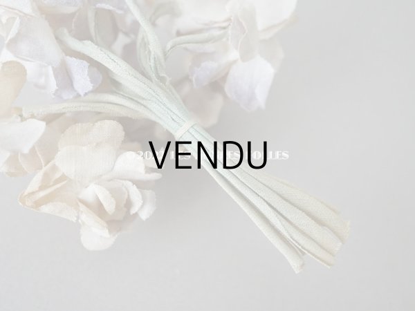 画像6: アンティーク 色褪せた布花 薄紫 (6)