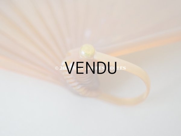 画像3: 19世紀　アンティーク ファン ポワンドローズ  【ポワン・ド・ローズ】【ポワン・ド・ガーズ】 (3)