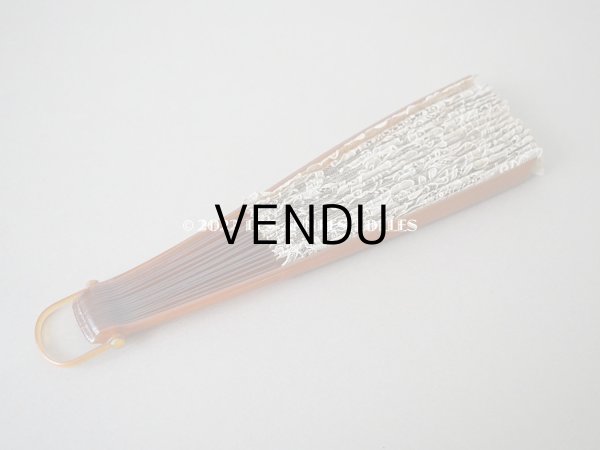 画像4: 19世紀　アンティーク ファン ポワンドローズ  【ポワン・ド・ローズ】【ポワン・ド・ガーズ】 (4)