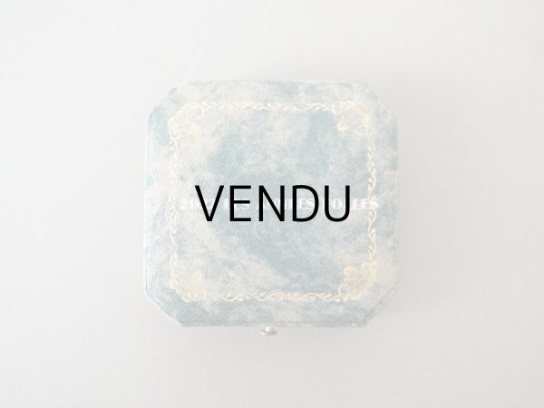 画像3: 1900年代 アンティーク ジュエリーボックス 金彩入り グリーンのマーブル (3)