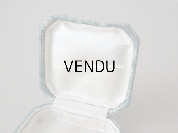 画像9: 1900年代 アンティーク ジュエリーボックス 金彩入り グリーンのマーブル (9)