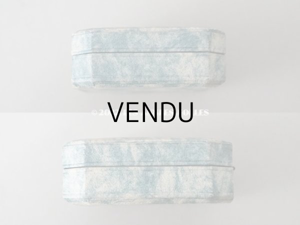 画像6: 1900年代 アンティーク ジュエリーボックス 金彩入り グリーンのマーブル (6)