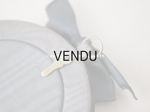 画像6: アンティーク リボンが結ばれた ベルベットのフォトフレーム   (6)