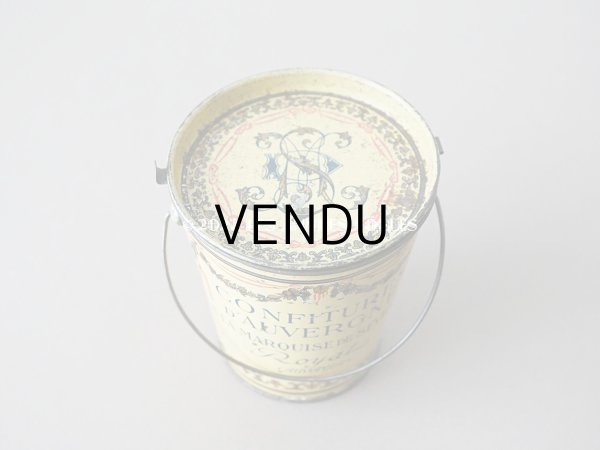 画像3: アンティーク リボン＆フルーツのガーランド 『マルキーズ・ ドゥ・セヴィニエ』のコンフィチュール缶 CONFITURES D'AUVERGNEA LA MARQUISE DESEVIGNE - MARQUISE DE SEVIGNE PARIS - (3)