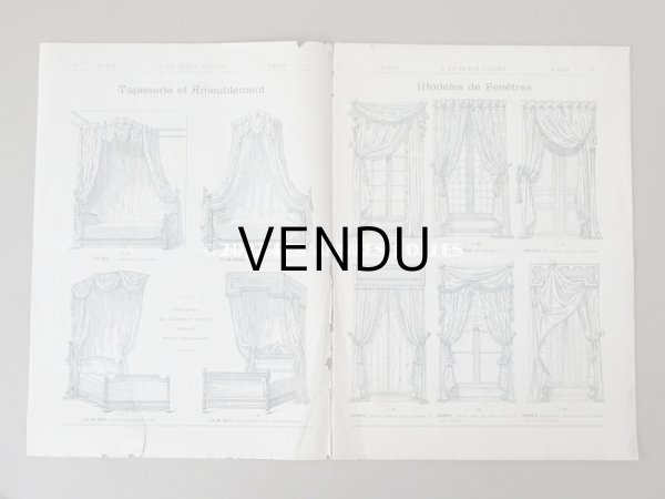 画像3: アンティーク 家具のカタログ DECORATION ET INSTAKKATION COMPLETE D'APPARTEMENTS - A LA PLACE CLICHY - (3)