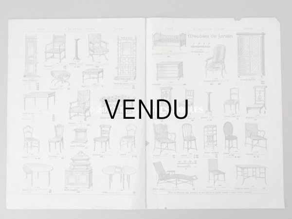 画像9: アンティーク 家具のカタログ DECORATION ET INSTAKKATION COMPLETE D'APPARTEMENTS - A LA PLACE CLICHY - (9)