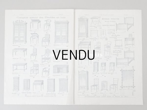 画像8: アンティーク 家具のカタログ DECORATION ET INSTAKKATION COMPLETE D'APPARTEMENTS - A LA PLACE CLICHY - (8)
