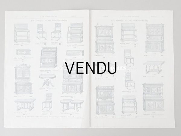 画像7: アンティーク 家具のカタログ DECORATION ET INSTAKKATION COMPLETE D'APPARTEMENTS - A LA PLACE CLICHY - (7)